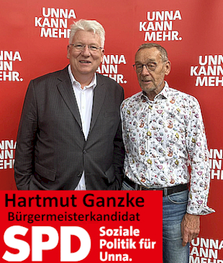 Hartmut Ganzke Brgermeisterkandiat fr Unna